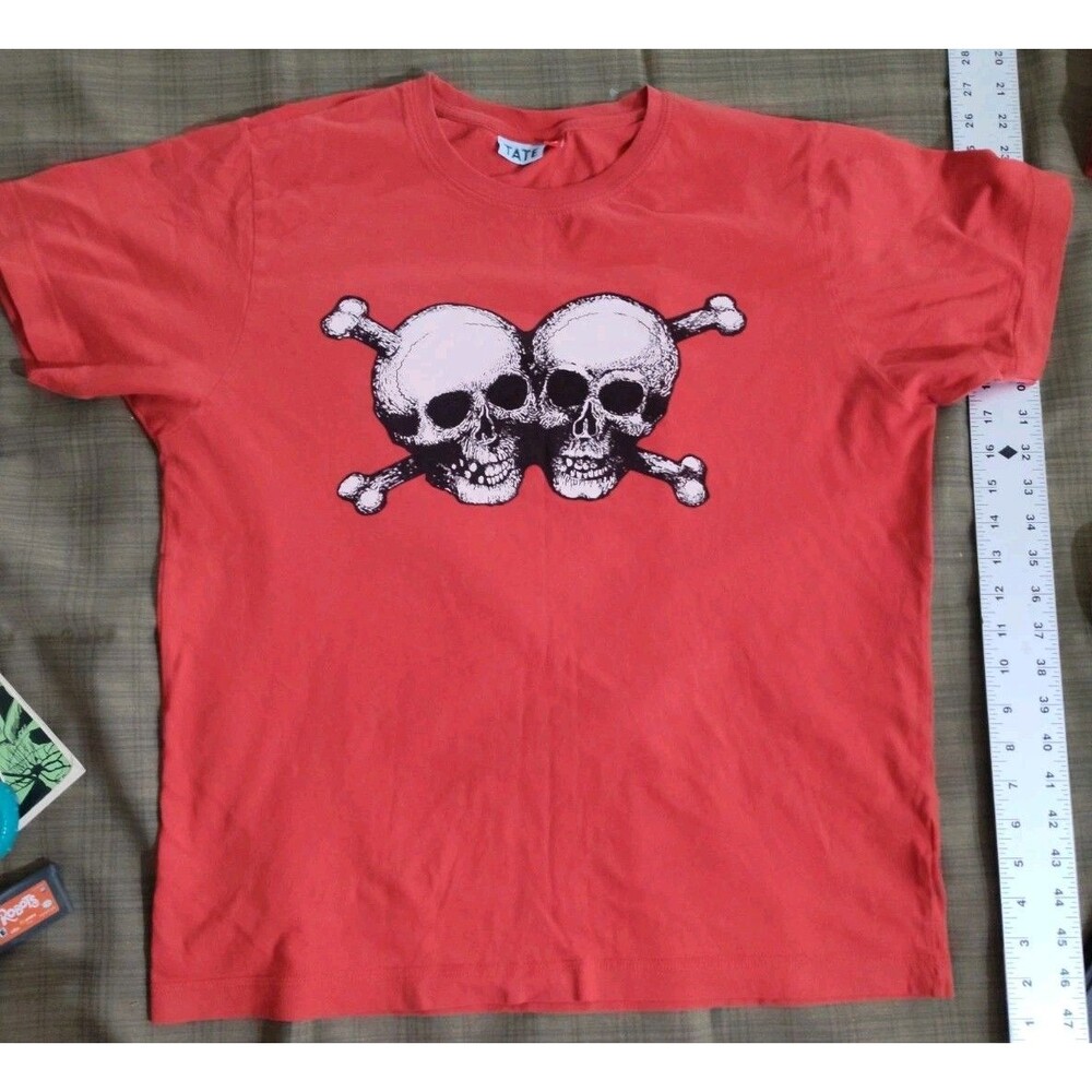 Jake & Dinos Chapman Double Deathshead Tate Museum T Shirt 1997/1998 YBA Skull M